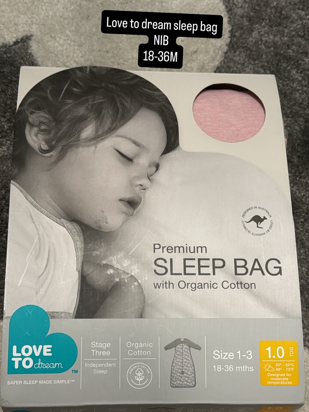 Love to Dream Sleep Bag - Light Pink